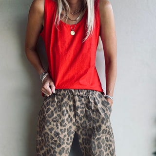 The perfect RED vest top