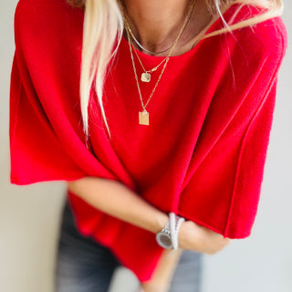 Livea RED sweater *NEW*