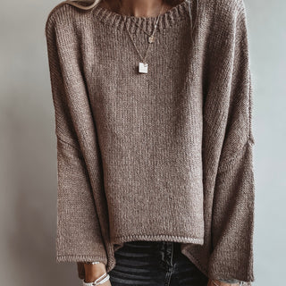 Milano biscuit SCOOP NECK jumper *NEW*