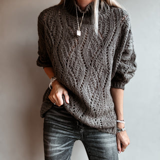 SAID vintage grey / brown knit *NEW*