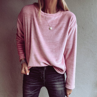 Super fleecy pink sweatshirt *NEW*