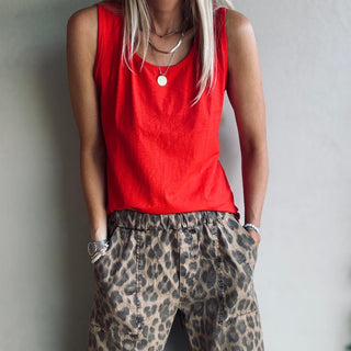 The perfect RED vest top