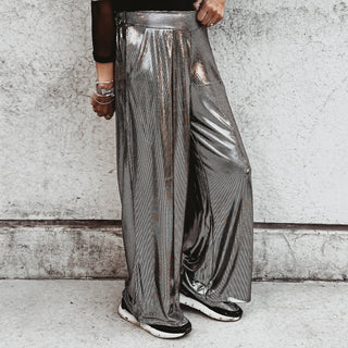 Metallic SiLVER palazzos *NEW*