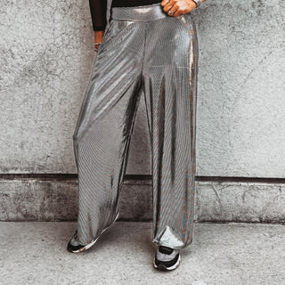 Metallic SiLVER palazzos *NEW*