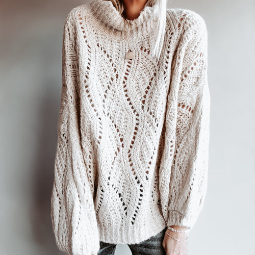 SAID vintage white knit *NEW*