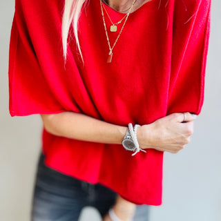 Livea RED sweater *NEW*