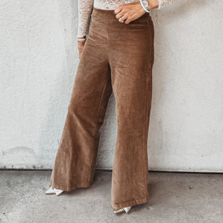 Ziggy baby cord CARAMEL trousers