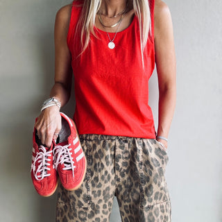 The perfect RED vest top