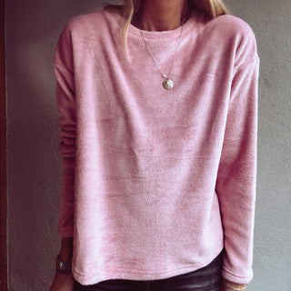 Super fleecy pink sweatshirt *NEW*