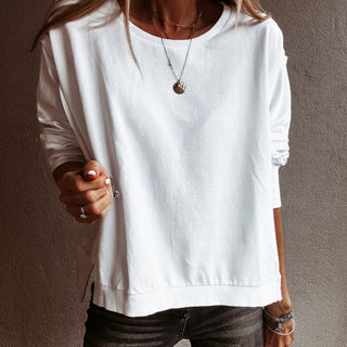 WHITE Perugia ULTIMATE sweatshirt long sleeved top *NEW*