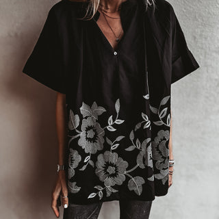 Black meadow Blouse *NEW*