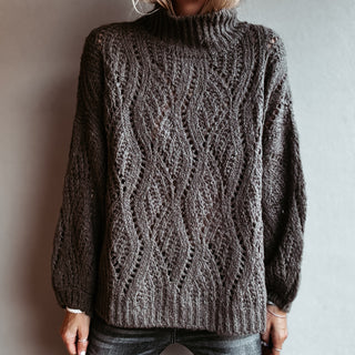 SAID vintage grey / brown knit *NEW*