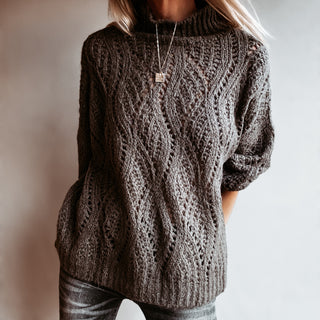 SAID vintage grey / brown knit *NEW*