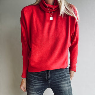 Red Lane roll neck jumper *NEW*