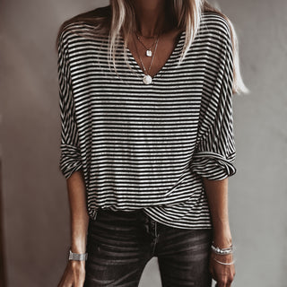 Montage V neck breton striped top *NEW*