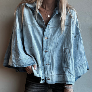 Pomodoro denim shacket *NEW*