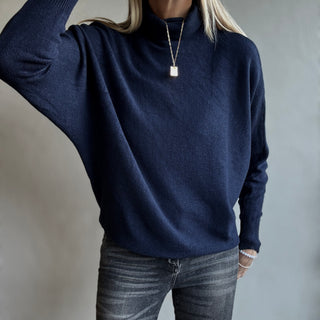 Navy Lane roll neck jumper *NEW*