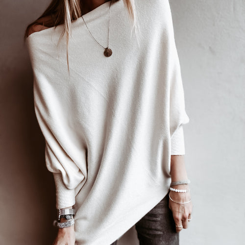 Lorna VINTAGE WHITE sweater *NEW*