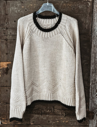 PANNA VINTAGE WHITE & BLACK knit *NEW*