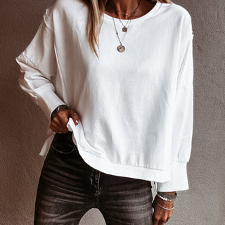 WHITE Perugia ULTIMATE sweatshirt long sleeved top *NEW*