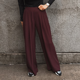 BURGUNDY Amy palazzo pants *NEW*