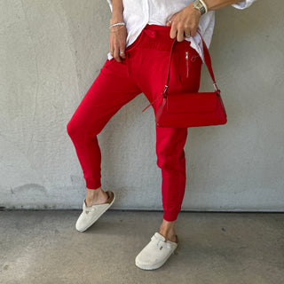 Red ULTIMATE joggers