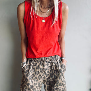 The perfect RED vest top