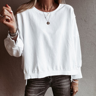 WHITE Perugia ULTIMATE sweatshirt long sleeved top *NEW*