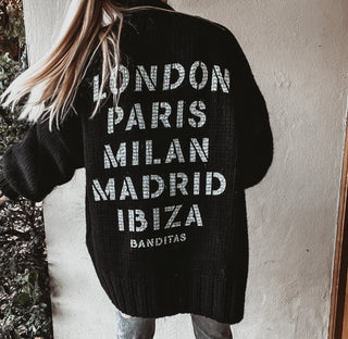 Black/white Cities Cardigan *NEW*