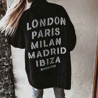 Black/white Cities Cardigan *NEW*