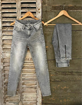 Ravello vintage grey BIKER jeans