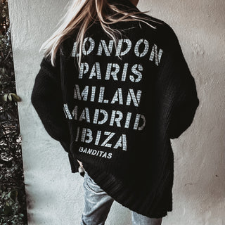 Black/white Cities Cardigan *NEW*