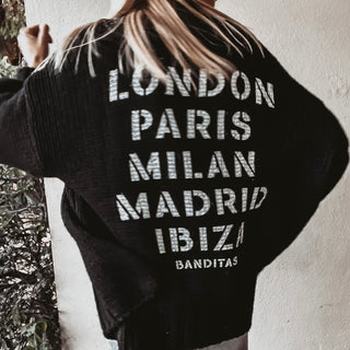 Black/white Cities Cardigan *NEW*