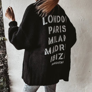 Black/white Cities Cardigan *NEW*