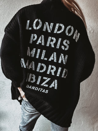 Black/white Cities Cardigan *NEW*